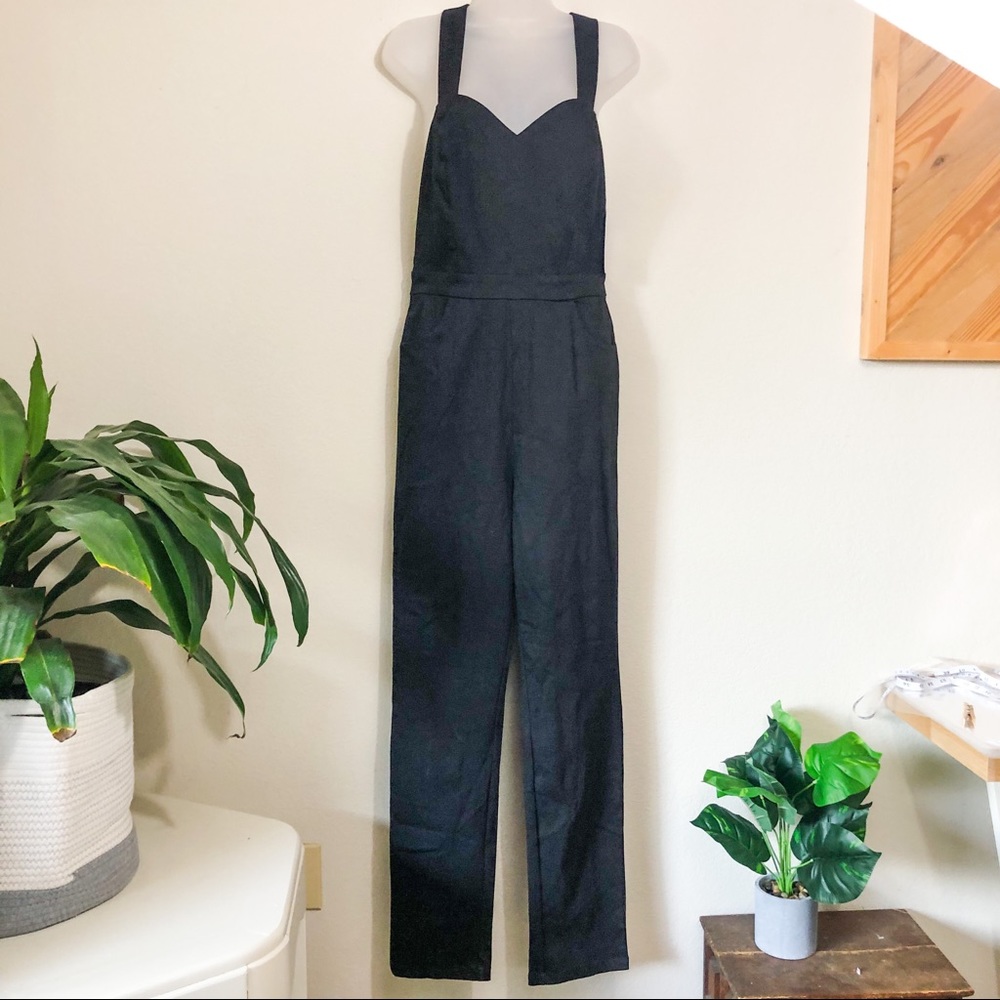 Collectif London retro style jumpsuit large
